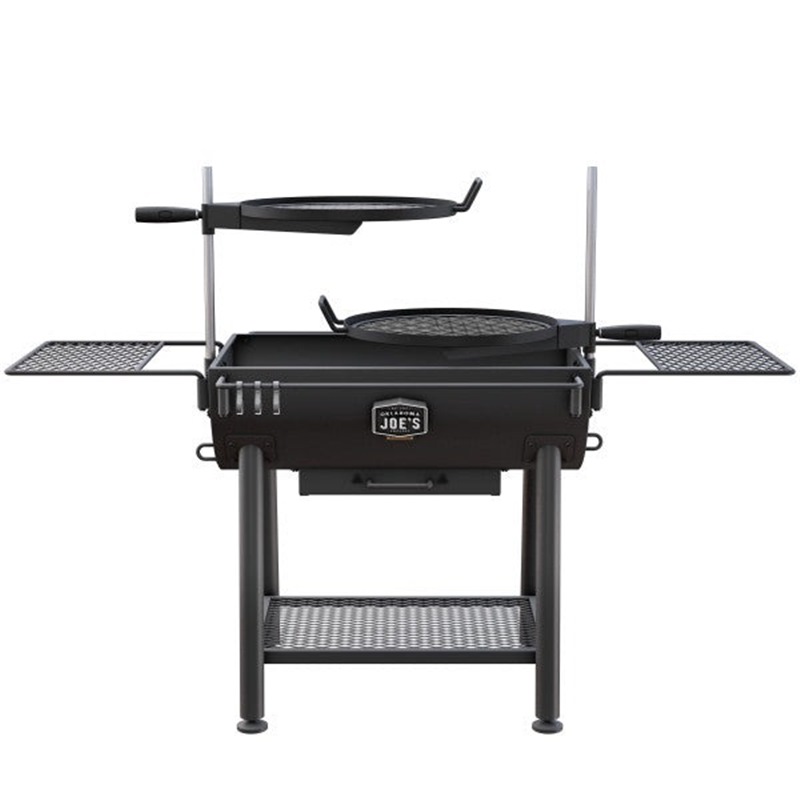 CHAR BROIL OKLAHOMA JOE S FIRECRAFT SERIES BARREL CHARCOAL GRILL