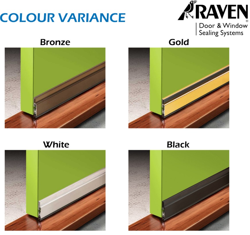RAVEN RP60 AUTOMATIC DOOR BOTTOM SEAL 920MM Door & Window Hardware