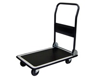 NANSIN METAL PLATFORM TROLLEY FOLDABLE HANDLE,300KG, 910X610MM