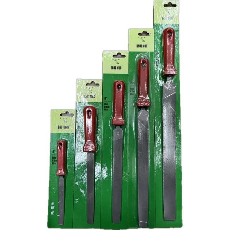 B&N™ FLAT FILE W/HANDLE 2ND CUT Chisels, Files & Punches Horme