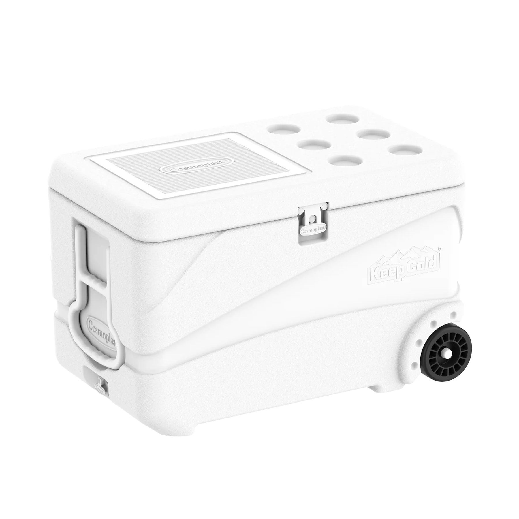 DURAMAX COOLER BOX WITH WHEELS 84L (WHITE) XX105WH | Cooler Boxes ...