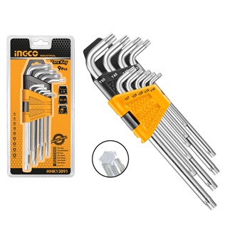 Wera Tools Hex Allen Key Set Extra Long 1.5mm - 10mm Boxed And