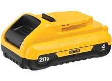 DEWALT 20V 4.0AH LI-ION BATTERY PACK COMPACT DCB240-B1