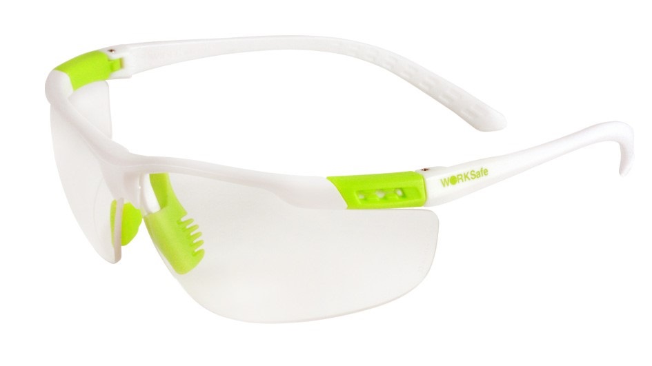 WORKSAFE WIDER SAFETY GLASS, CLEAR ANTIFOG LENS WSE3050601 Eye