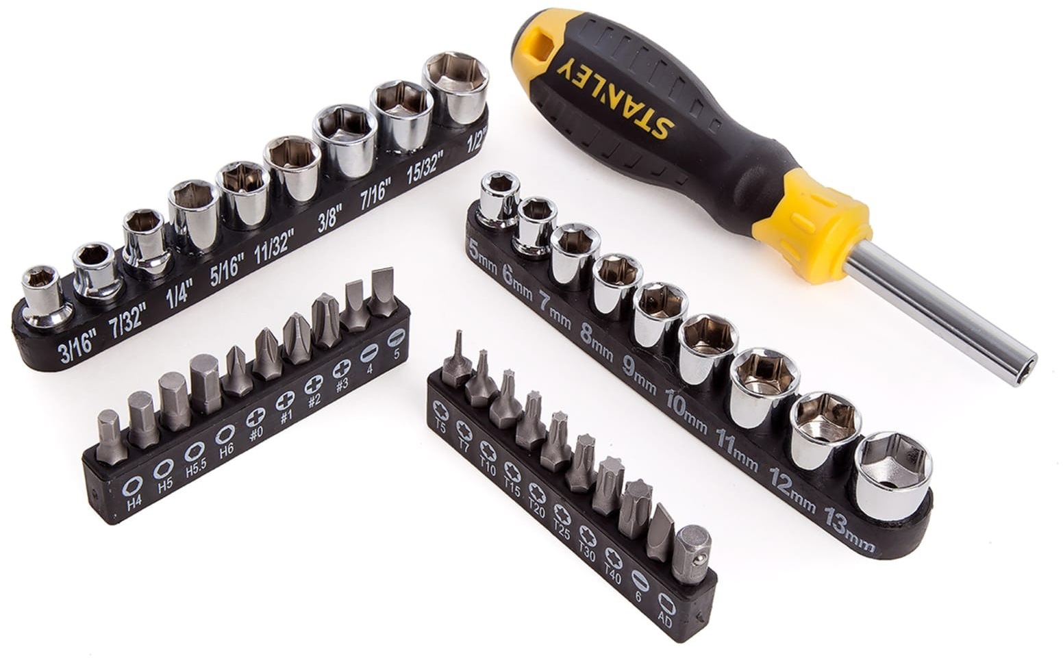 STANLEY 48PC SCREWDRIVER KIT WITH BAG STHT070887 Hand Tool Sets