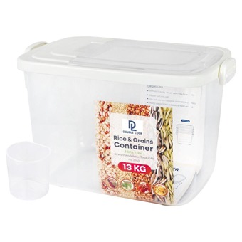 Image 20: DOUBLE LOCK 13KG RICE CONTAINER 2559