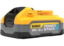 DEWALT 20V MAX POWERSTACK COMPACT BATTERY 5.0.AH DCBP520-B1