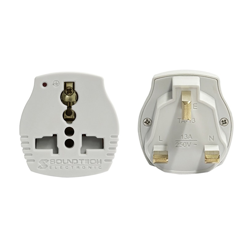 Touhu SOUNDTECH UNIVERSAL UK TRAVEL PLUG TA-13 / SINGLE PACK | Extension