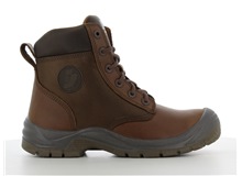 SAFETY JOGGER SHOE RUSH (WITH ZIPPER), CAMEL [S3] | Safety Shoes