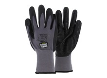 SAFETY JOGGER ALLFLEXDOT FOAM NITRILE/DOT GLOVE [EN388 4131A]
