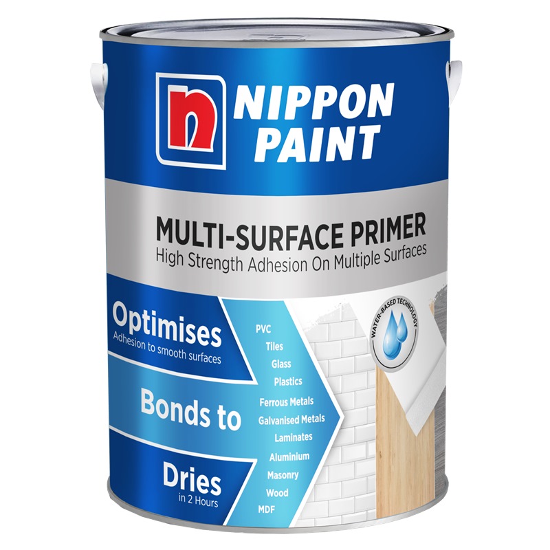 NIPPON MULTI-SURFACE PRIMER (ONLY FOR WATER BASE PAINT) 1L | Paint ...