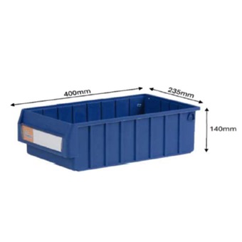 NPC DIVIDABLE STORAGE TRAY L400XW117XH90MM RK-4109 BLUE | Storage