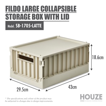 Large Collapsible W Lid