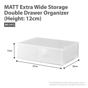 Double Drawer 12cm