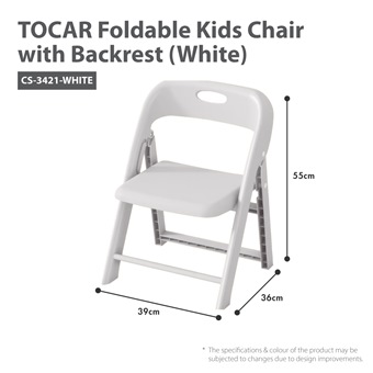 TOCAR - Foldable Kids Chair w Backrest