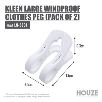 Large Clothes Peg X2