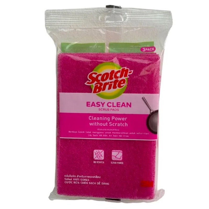 3M SCOTCH BRITE MULTI PURPOSE SCRUB PADS 3-87 3PPP | Cleaning