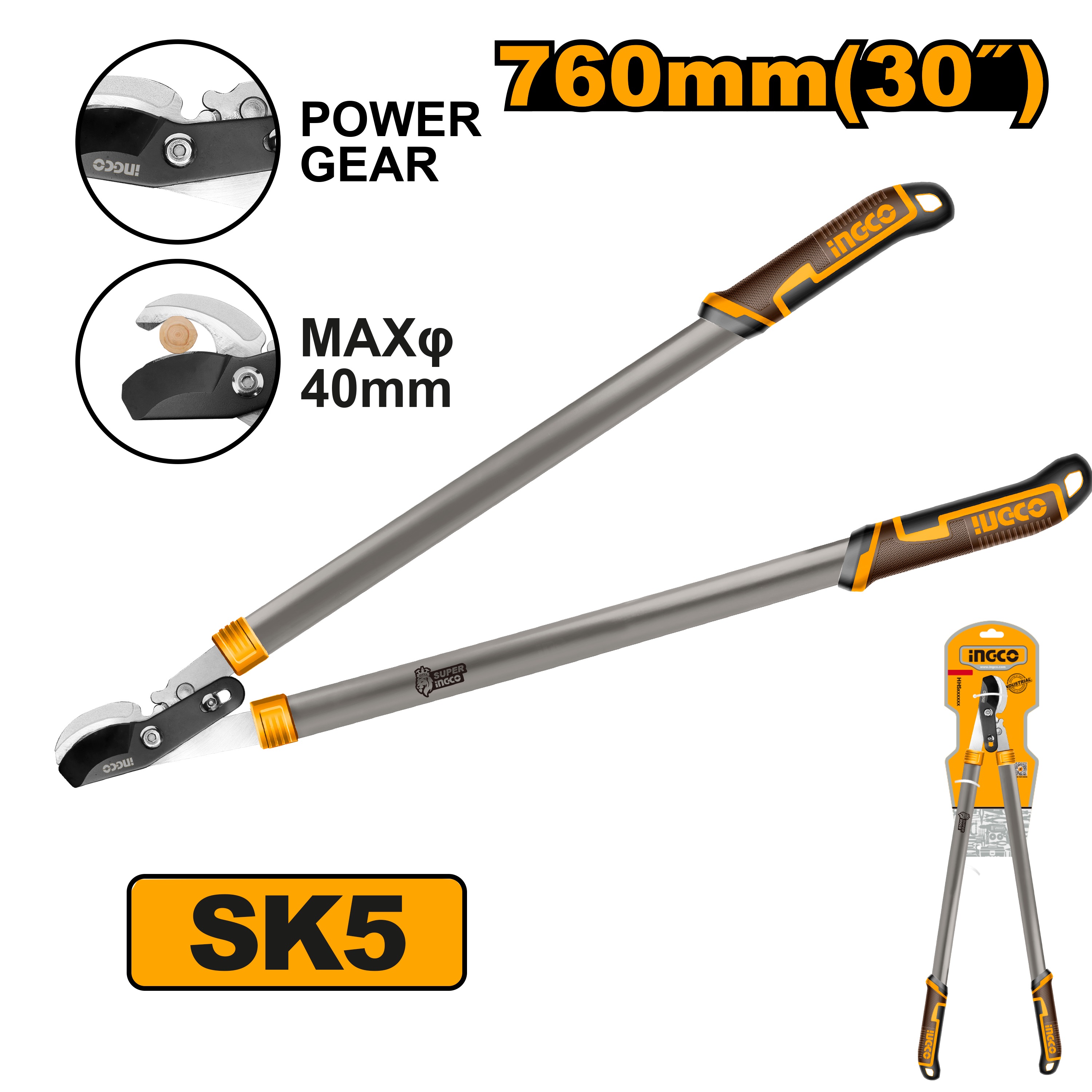 INGCO GARDEN LOPPER 30