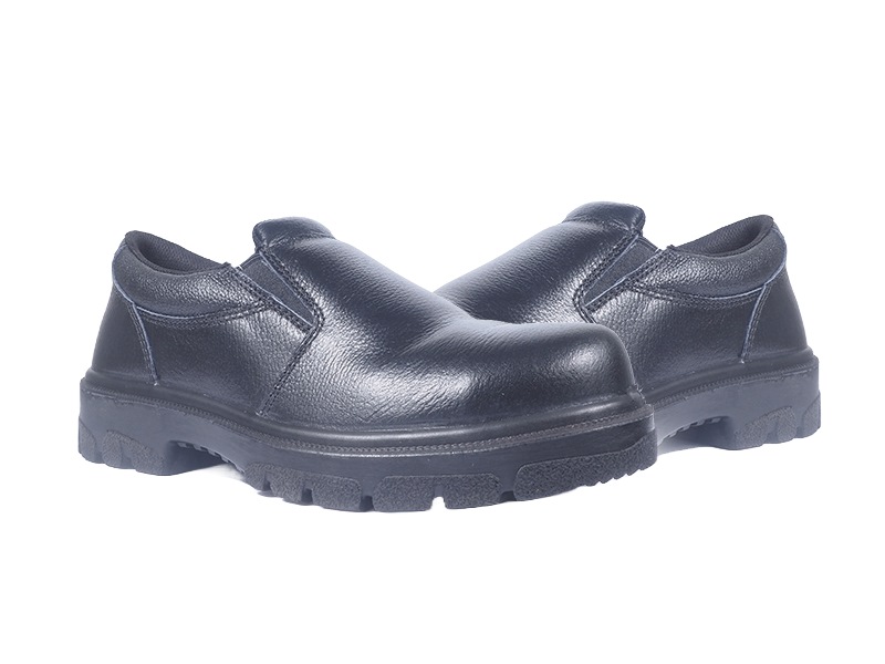 KPR Men's O807 Vegan Safety Loafers - CSA Approved Slip Resistant Chef Shoes Green