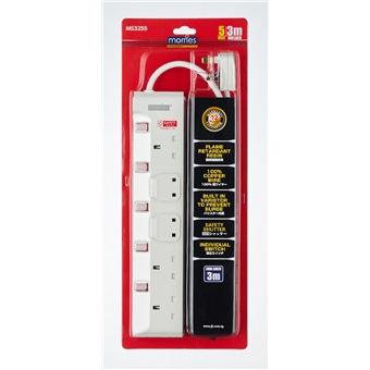 その他 Uyama Hiroto,Segawa/Extension,Carry More MORRIES 3M EXTENSION CORD 6W W/BUILT IN VARISTOR - MS3266