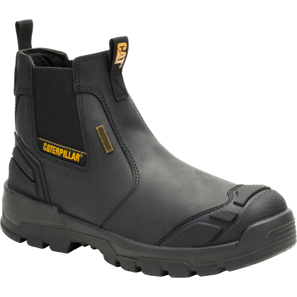CATERPILLAR STRIVER XL CHELSEA ST WATERPROOF SHOES P91818 BLACK