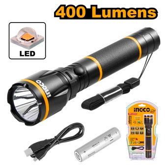 GEARLITE Rechargeable LED Torch, Zoomable Mini Powerful - View #5