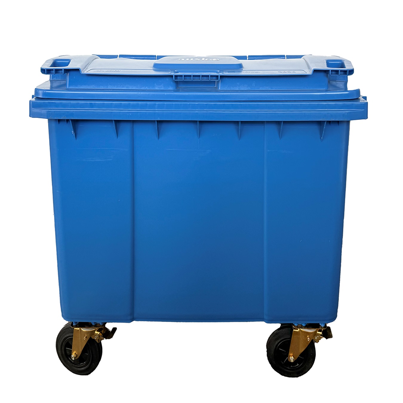 4 WHEELS POLYETHYLENE BIN 660L L1350XW780XH1190MM MGB660L(H