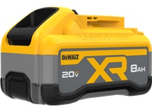 DEWALT 20V XR BATTERY PACK LI-ON TABLESS 8.0AH DCB2108-B1