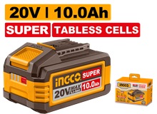 INGCO 20V 10.0AH SUPER TABLESS CELLS LI-ION BATTERY FBLI2129